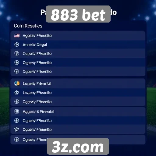 Métodos de pagamento disponíveis no 883 bet